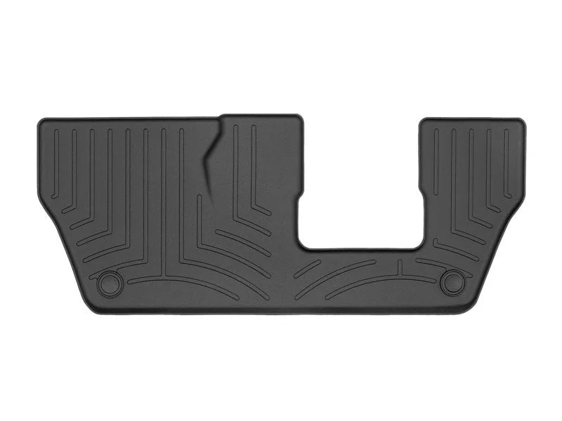 WeatherTech 2021+ Jeep Grand Cherokee L (Second Row Bench)  Rear FloorLiner - Black - Main Product View