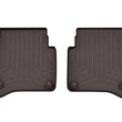 Load image into Gallery viewer, WeatherTech 2021+ Mercedes-Benz S-Class Rear FloorLiner - Cocoa (Long Wheel Base Sedan) - Main Product View