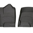 Load image into Gallery viewer, WeatherTech 2021+ Nissan Rogue Front FloorLiners - Black - Side View