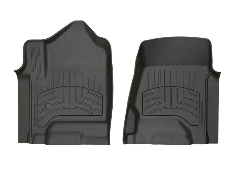 WeatherTech 2021+ Nissan Rogue Front FloorLiners - Black - Side View