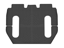 Load image into Gallery viewer, WeatherTech 2021+ Tesla Model X (w/6-Passenger Seating) Rear FloorLiner - Black - Main Product View