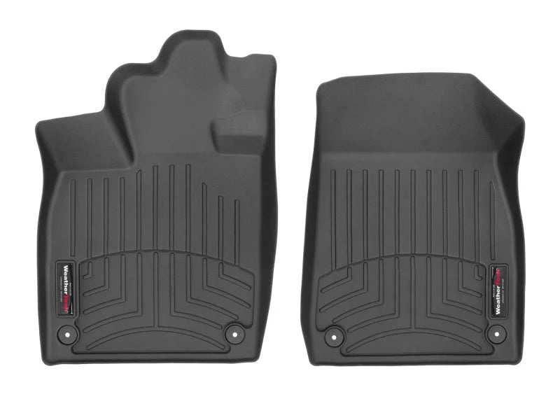 WeatherTech 2021+ Volkswagen ID.4 Rear FloorLiner - Black - Main Product View