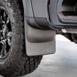 Load image into Gallery viewer, WeatherTech 2022 Chevrolet Silverado 1500 ZR2 No Drill MudFlaps - Black - Side View