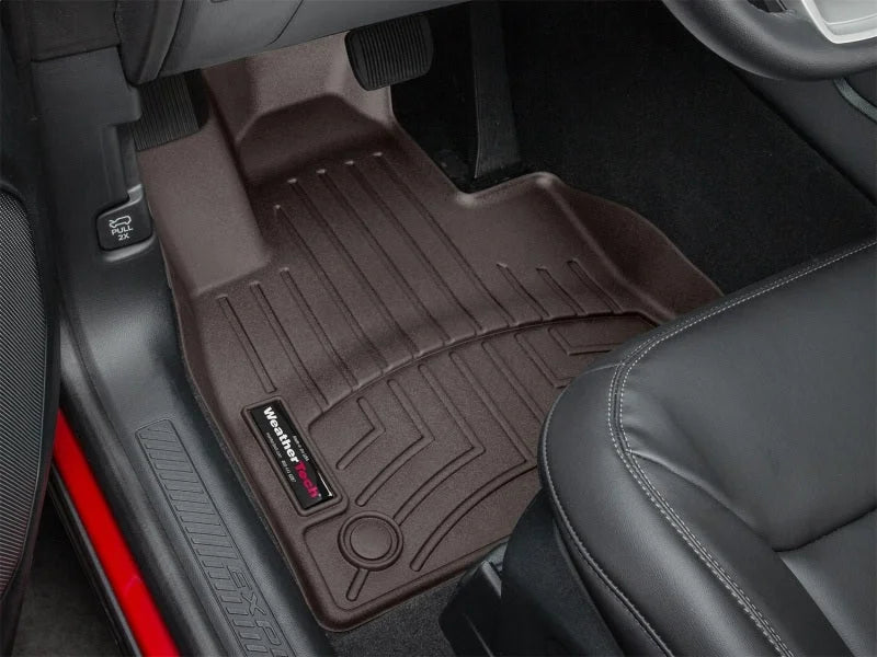 WeatherTech 2022+ Ford Explorer / Explorer ST Front FloorLiner - Cocoa - Additional View 10