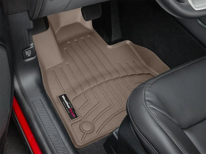 WeatherTech 2022+ Ford Explorer / Explorer ST Front FloorLiner - Tan - Additional View 5