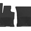 Load image into Gallery viewer, WeatherTech 2022+ Ford Maverick Front Rubber Mats - Black - Main Product View
