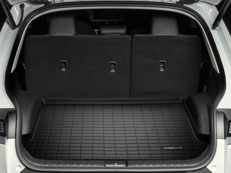 WeatherTech 2022+ Hyundai Ioniq 5 Cargo Liners (Behind 2nd Row Seating) - Black - Side View