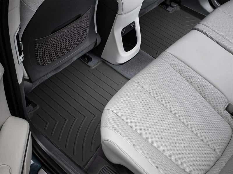 WeatherTech 2022 Hyundai Ioniq 5 w/Sliding Console (Limited) Rear FloorLiner - Black - Additional View 13