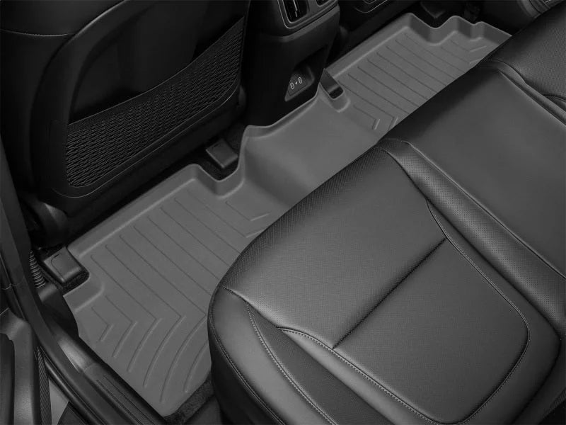 WeatherTech 2022+ Hyundai Tucson Hybrid Rear FloorLiner - Grey - Back View
