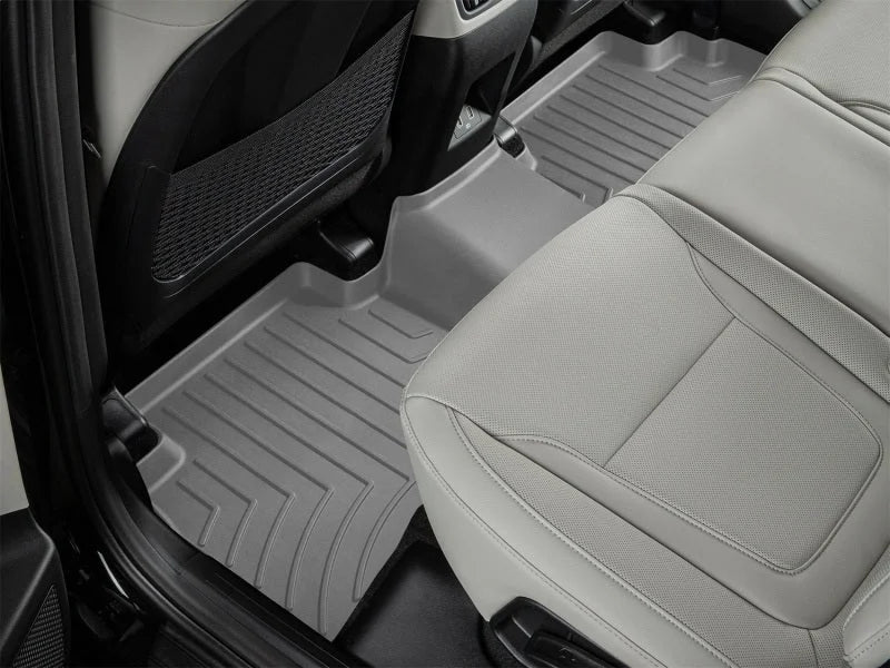 WeatherTech 2022+ Hyundai Tucson Rear FloorLiner - Grey - Side View