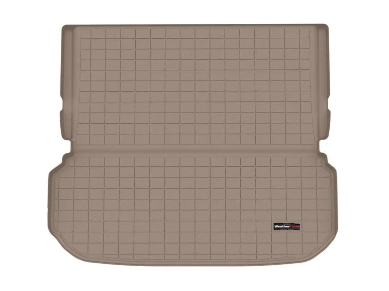 WeatherTech 2022+ Infiniti QX60 Behind 2nd Row Seating Cargo Liner - Tan - Main Product View