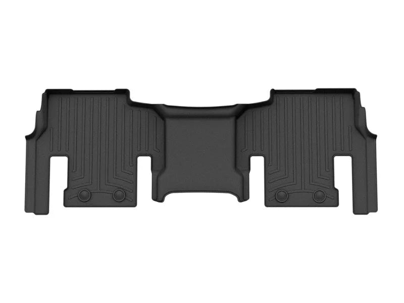 WeatherTech 2022+ Jeep Grand Wagoneer (7 Pass.) Rear FloorLiner 2nd Row - Black - Main Product View