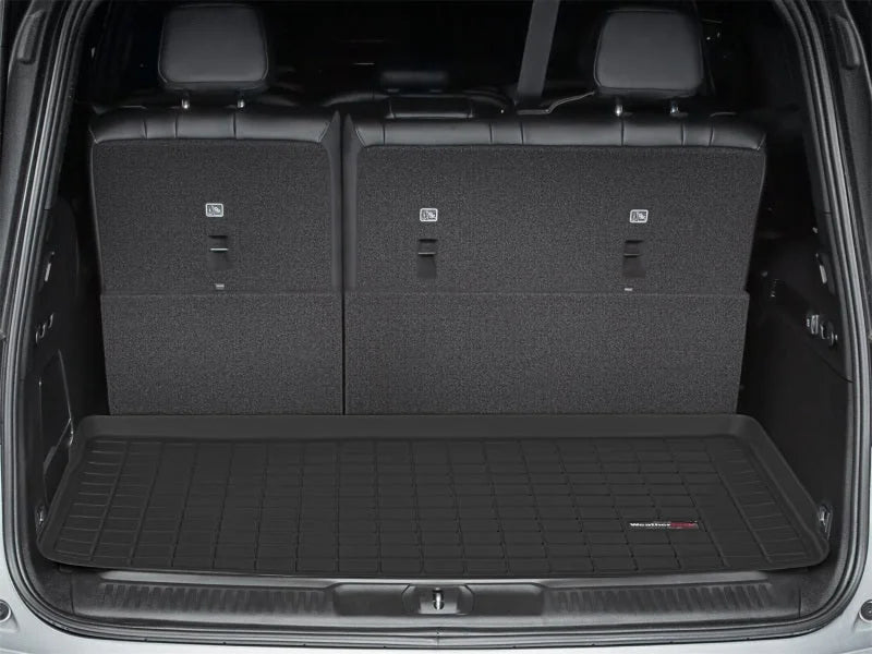 WeatherTech 2022+ Jeep Grand Wagoneer Cargo Liner - Black (Behind 3rd Row) - Side View