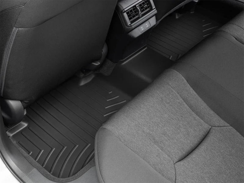 WeatherTech 2023 Honda Accord/Accord Hybrid Rear FloorLiner - Black - Side View