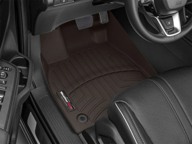 WeatherTech 2023 Honda Pilot Front FloorLiner - Cocoa - Additional View 10