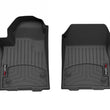 Load image into Gallery viewer, WeatherTech 2024 Chevrolet Silverado EV Front FloorLiner for Vinyl Floors - Black - Main Product View