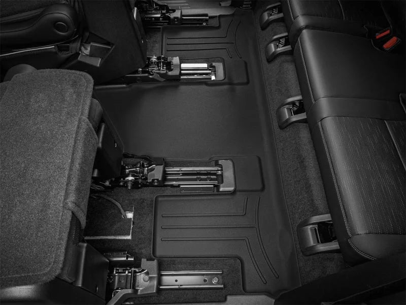 WeatherTech 2024+ Chevrolet Traverse Rear FloorLiner HP - Black - Side View