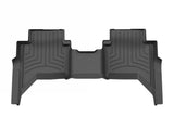 WeatherTech 2024 Ford Ranger (Incl. Raptor) w/Carpet Flooring Rear FloorLiner HP - Black