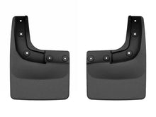 Load image into Gallery viewer, WeatherTech 2024 Ford Ranger (No Raptor) No Drill Rear MudFlaps - Black - Main Product View