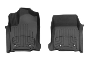 WeatherTech 2024 Toyota Tacoma Hybrid Rear FloorLiner HP - Black - Main Product View