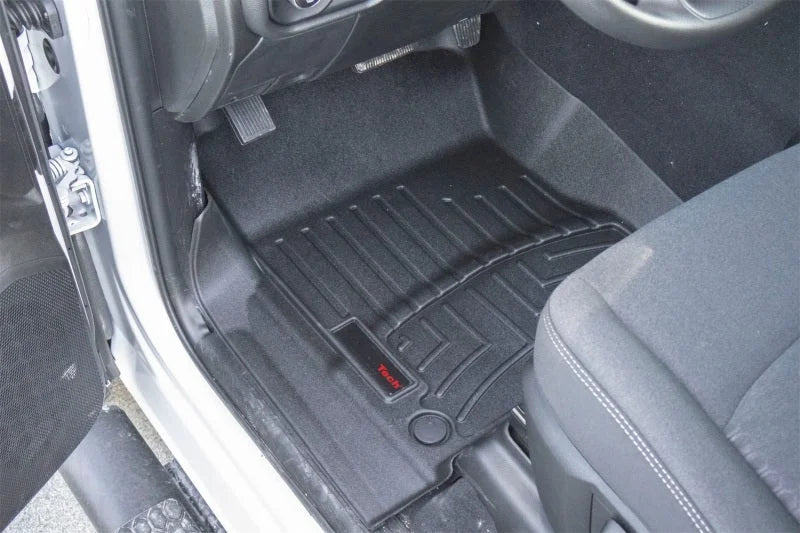 WeatherTech 2025 Dodge Ram Truck Regular Cab w/Vinyl Floors Front FloorLiner - Black - Additional View 10