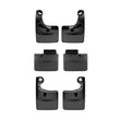 Load image into Gallery viewer, WeatherTech 2025 Ford F-150 Front &amp; Rear No Drill MudFlaps - Black - Main Product View