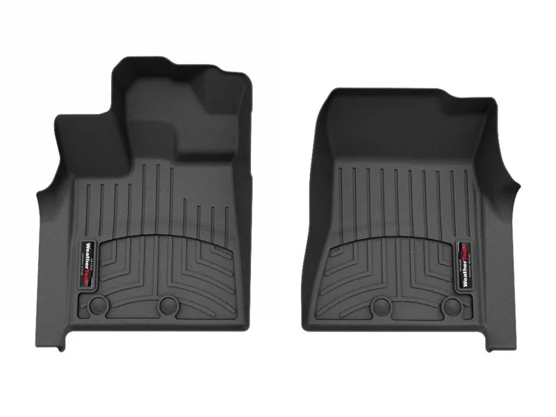 WeatherTech 2025+ Infiniti QX80/Nissan Armada Front FloorLiner - Black - Main Product View