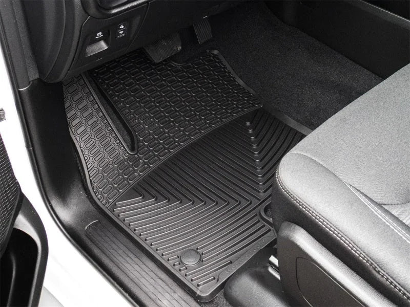 WeatherTech 2025 Ram Truck 1500 (Incl. RHO) CC/QC (No Vinyl) Front All-Weather Floor Mats - Black - Side View