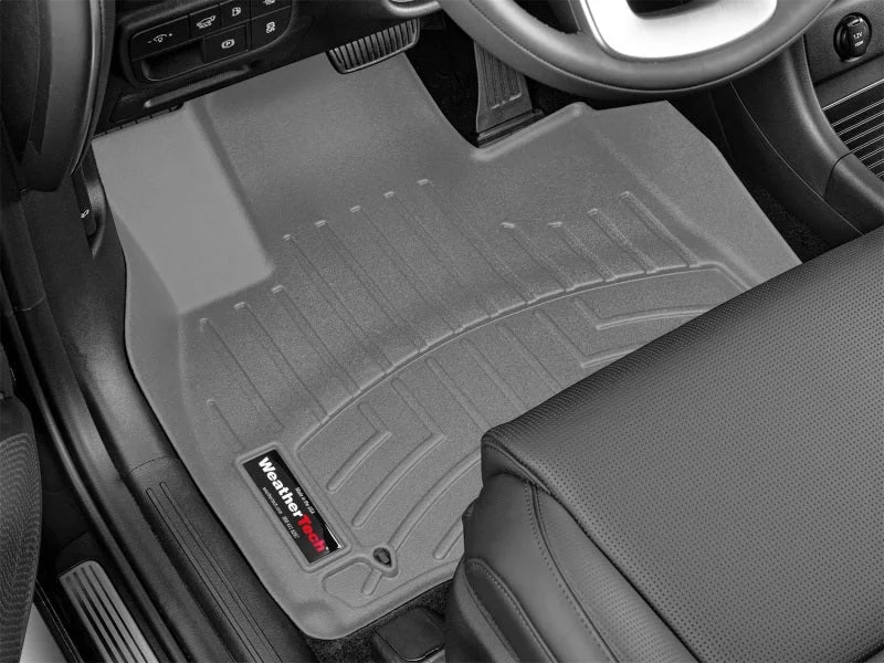 WeatherTech 2026 Hyundai Palisade Hybrid 1st Row Front FloorLiner - Grey - Additional View 13