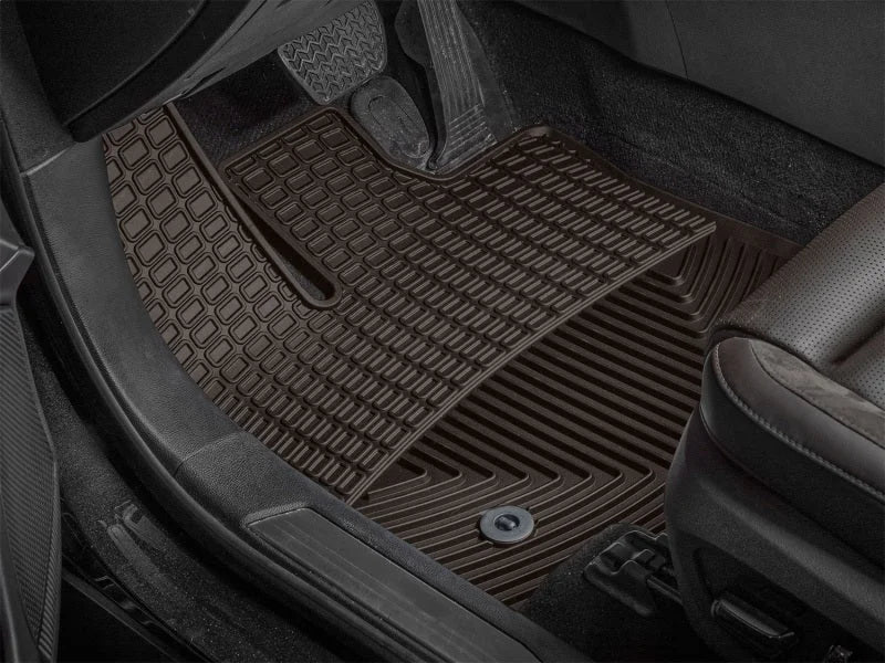 WeatherTech 2026 Lexus RX 1st Row Front All-Weather Floor Mats - Cocoa - Side View