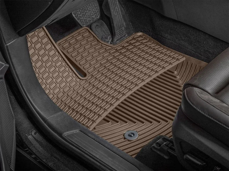 WeatherTech 2026 Lexus RX 1st Row Front All-Weather Floor Mats - Tan - Side View