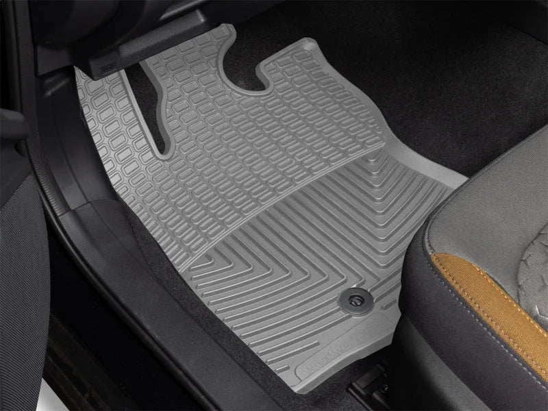 WeatherTech 2026 Subaru Crosstrek Hybrid Front All Weather Floor Mats - Grey - Side View