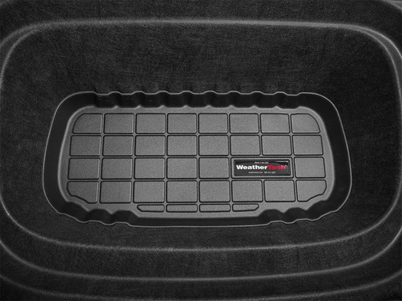 WeatherTech 2026 Tesla Model Y Trunk Cargo Liners - Black - Side View