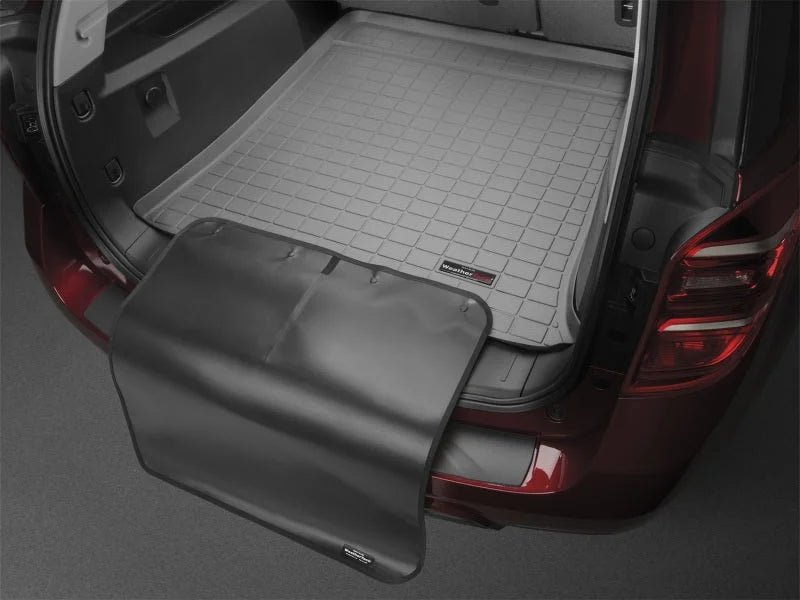WeatherTech 2027 Hyundai Tucson (Plug-In Hybrid) Behind 2nd Row Cargo Liner w/Bumper Protector - Blk - Side View