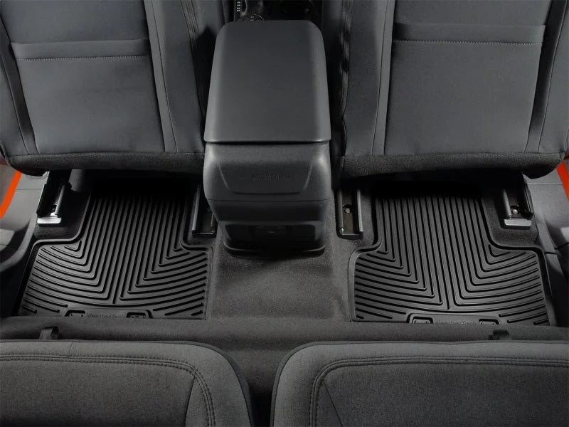 WeatherTech 21-22 Ford Bronco 2dr. Rear Rubber Mats - Black - Side View