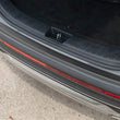 Load image into Gallery viewer, WeatherTech 21-23 Hyundai Santa Fe Behind 2nd Row BumperTopper - Black - Main Product View