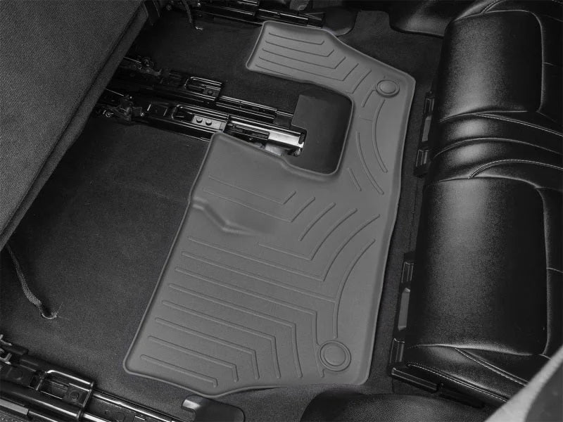 WeatherTech 21-23 Jeep Grand Cherokee L Rear FloorLiner - Grey - Side View