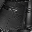 Load image into Gallery viewer, WeatherTech 21-23 Jeep Grand Cherokee L Rear Rubber Mats - Black - Side View