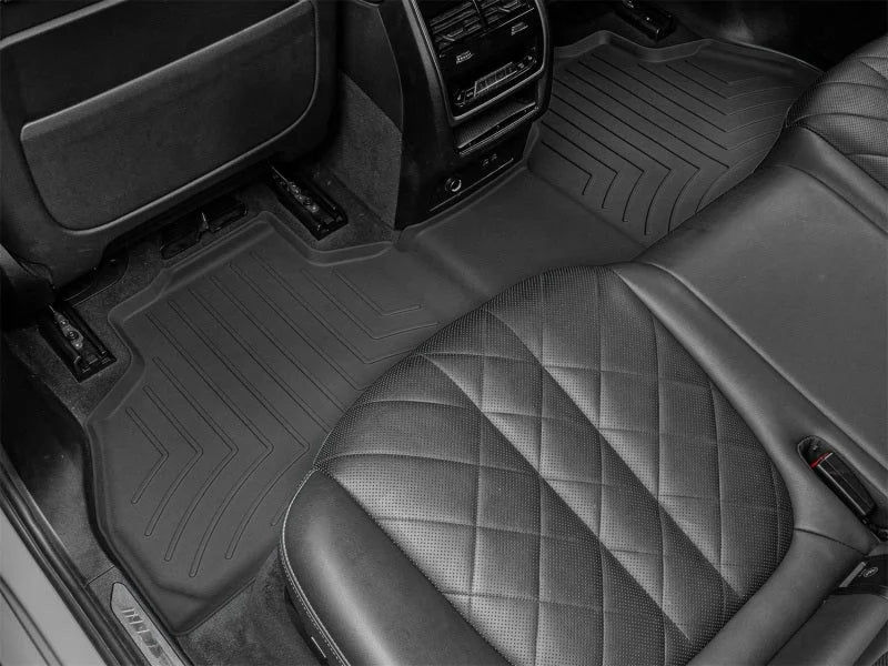 WeatherTech 21-24 BMW X7 40i / 19-20 X7 50i / 20-22 X7 M50i 2nd Row Rear FloorLiner HP - Black - Additional View 13