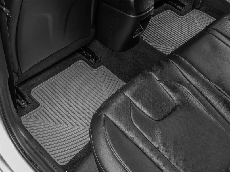 WeatherTech 21-24 Hyundai Elantra/Elantra Hybrid (Incl. 2022 N) Rear All-Weather Floor Mats - Grey - Side View
