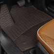 Load image into Gallery viewer, WeatherTech 21-26 Chrysler Pacifica/21-25 Pacifica Hybrid Front All Weather Floor Mats - Cocoa - Side View
