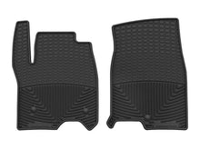 Load image into Gallery viewer, WeatherTech 21+ Cadillac Escalade Front Rubber Mats - Black - Main Product View