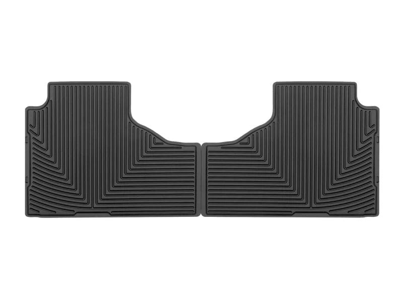 WeatherTech 21+ Cadillac Escalade Rear Rubber Mats - Black - Main Product View