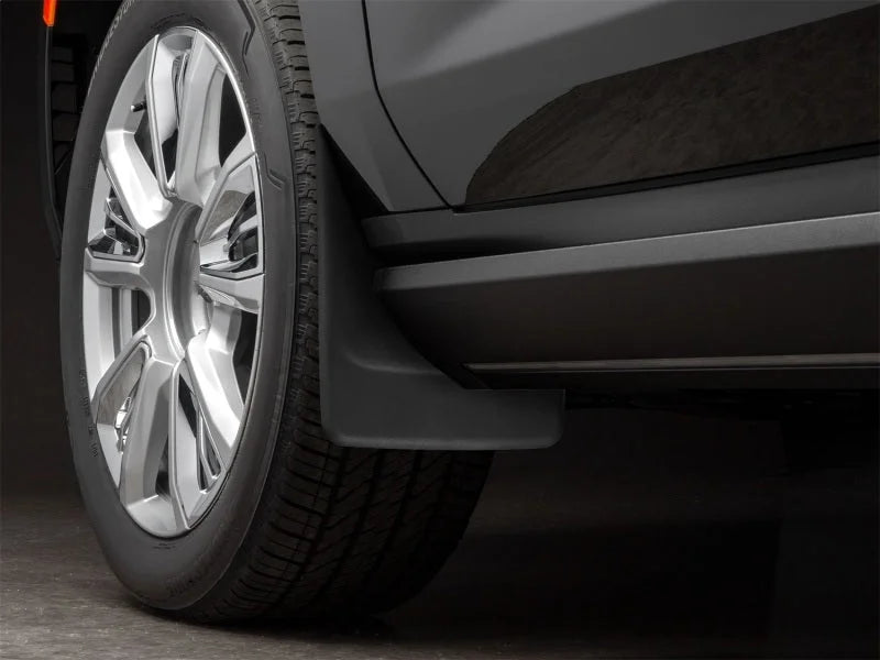 WeatherTech 21+ GMC Yukon / Yukon Denali No Drill Mudflaps - Black - Side View
