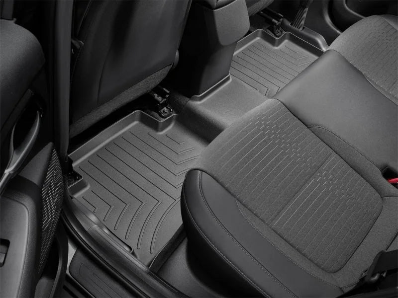 WeatherTech 21+ Kia Seltos Rear FloorLiner - Black - Side View