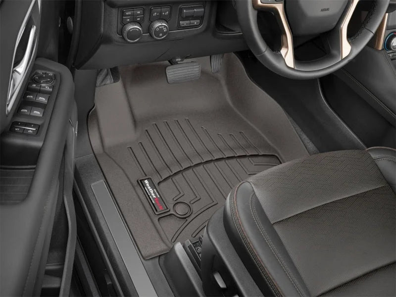 WeatherTech 21+ Suburban / Tahoe, Yukon / Yukon Denali Front FloorLiner - Cocoa - Side View