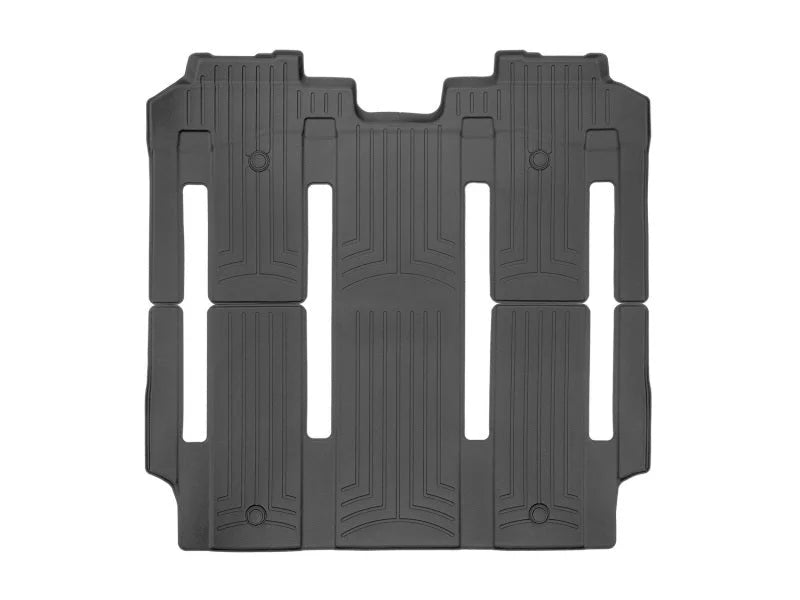 WeatherTech 21+ Toyota Sienna Rear FloorLiners - Black - Main Product View