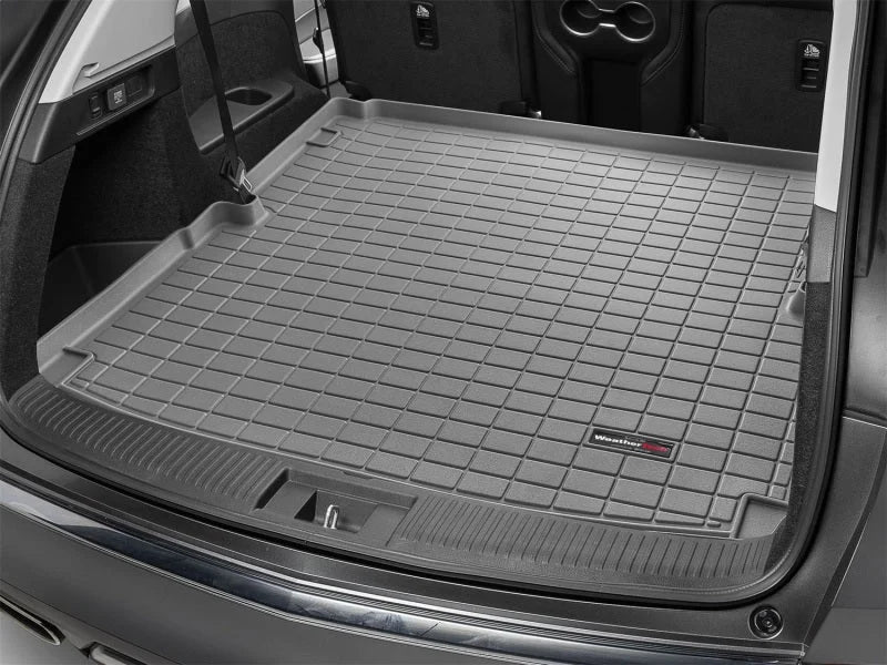 WeatherTech 22-23 Acura MDX Cargo Liners - Grey - Side View