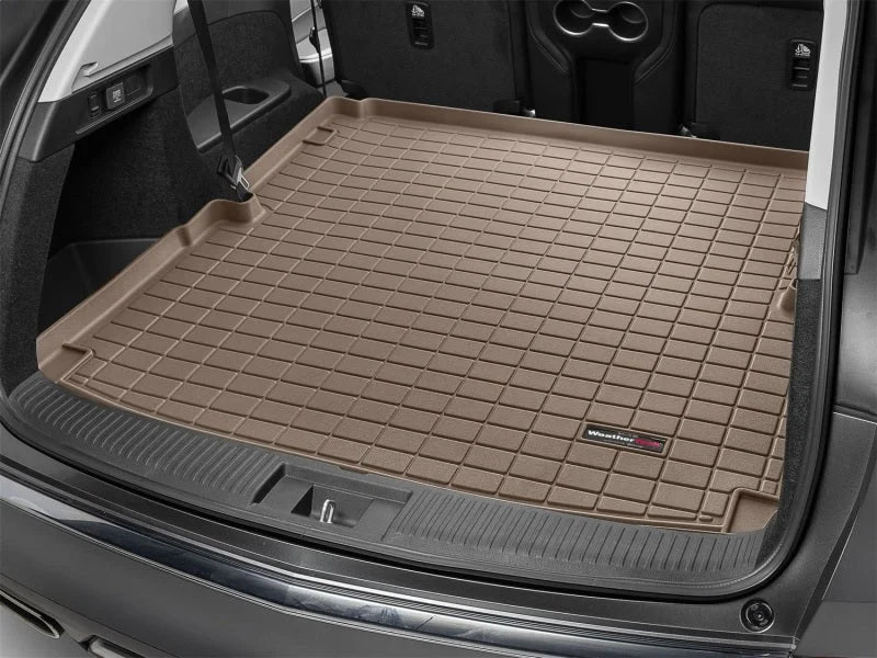 WeatherTech 22-23 Acura MDX Cargo Liners - Tan - Side View