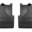 Load image into Gallery viewer, WeatherTech 22-23 Ford Bronco Raptor No Drill Mudflaps Rear Pair - Black - Main Product View